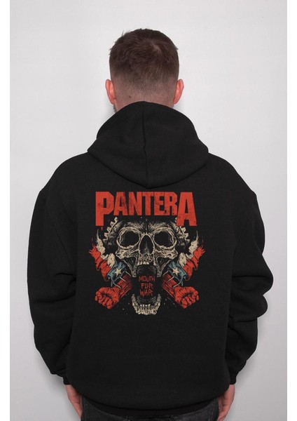 Pantera Skull Kuru Kafa Heavy Metal Sweatshirt Kapüşonlu Hoodie fiyatları