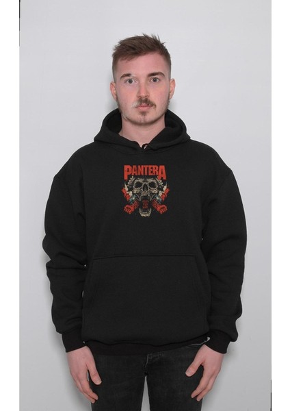 Pantera Skull Kuru Kafa Heavy Metal Sweatshirt Kapüşonlu Hoodie fırsatları