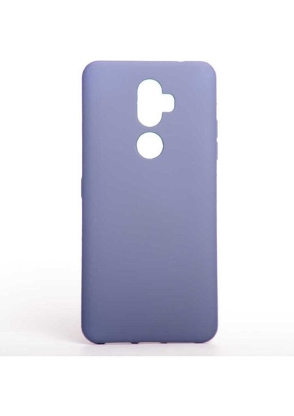 Alcatel 3V Uyumlu Kılıf Zore Premier Silikon Kapak, Lacivert