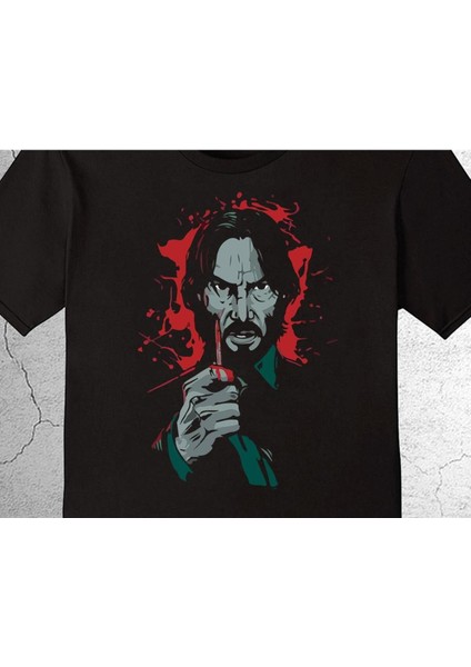 John Wick Pencil Katil Die Keanu Reeves Tişört Çocuk T-Shirt fiyatları