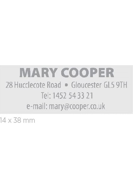 Prınter C20 Kırmızı Kasa Siyah Keçe - 14X38MM modelleri