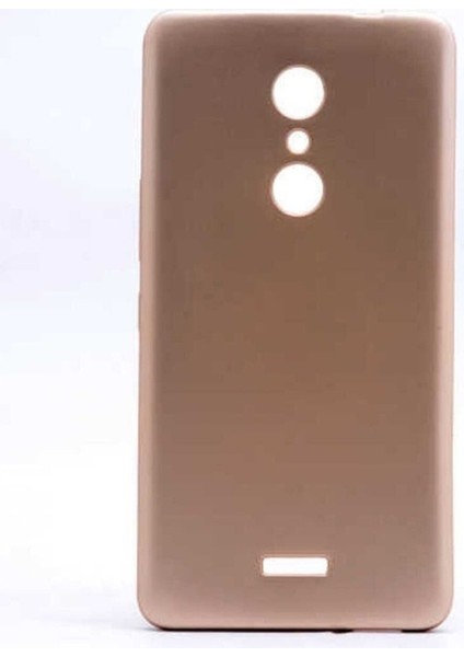Alcatel A3 Xl Uyumlu Kılıf Zore Premier Silikon Kapak, Gold