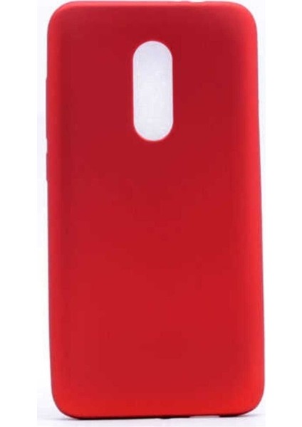 Alcatel A7 Uyumlu Kılıf Zore Premier Silikon Kapak, Kırmızı