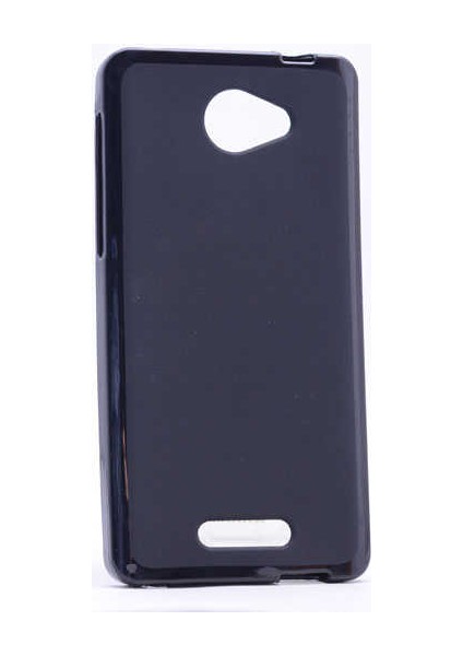 Alcatel Pop 4s Uyumlu Kılıf Zore Süper Silikon Kapak, Siyah
