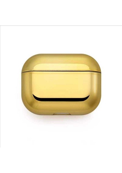 Apple Air pods 3. Nesil Uyumlu Kılıf Zore Airbag 08 Silikon, Gold