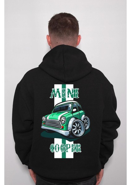 Mini Cooper Johnworks Retro Countryman Sweatshirt Kapüşonlu Hoodie