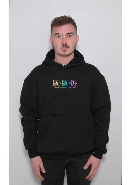 Don't Touch My Car Arabama Dokunma Modifiye Roll Sweatshirt Kapüşonlu Hoodie