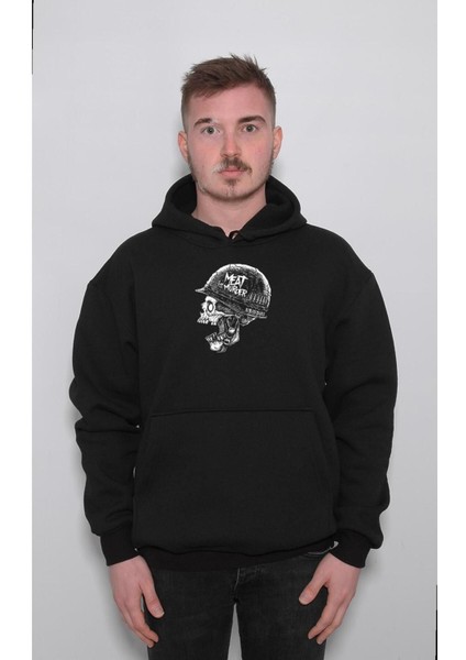 Meat Is Murder Full Metal Jacket Kubricks Film Sweatshirt Kapüşonlu Hoodie
