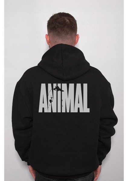 Animal Fitness Gym Tank Sporcu Sweatshirt Kapüşonlu Hoodie