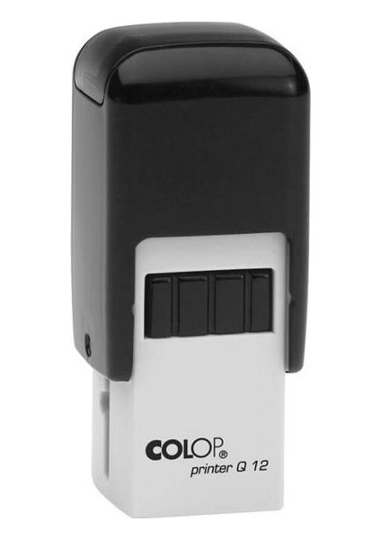 Q12 Kare Siyah Kasa Siyah Keçe - 12X12MM