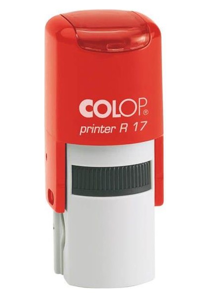 R17 Yuvarlak Kırmızı Kasa Siyah Keçe - 17MM