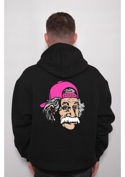 Albert Einstein Hippi Kep Sweatshirt Kapüşonlu Hoodie fiyatları