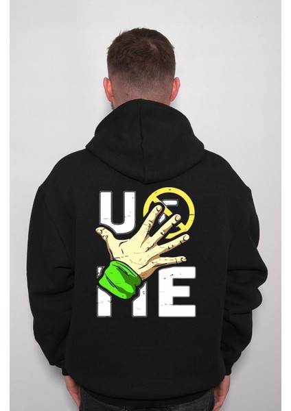 John Cena Never Give Up American Güreşi Sweatshirt Kapüşonlu Hoodie