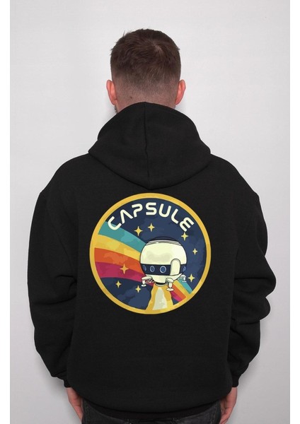 Capsule Cosmos Uzay Aracı Space Sweatshirt Kapüşonlu Hoodie fiyatları