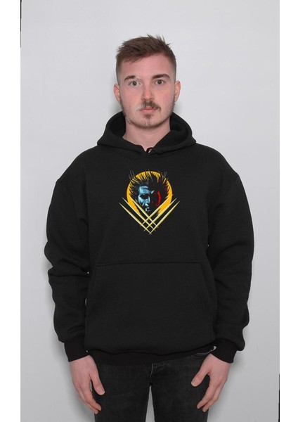 The Wolverine Jackman Kahraman Marvel Sweatshirt Kapüşonlu Hoodie