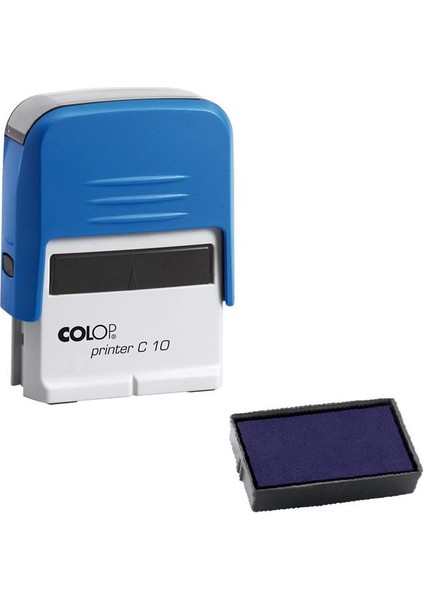 Prınter C10 Mavi Kasa Mavi Keçe - 10X27MM