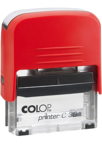 Prınter C30 Kırmızı Kasa Siyah Keçe - 18X47MM