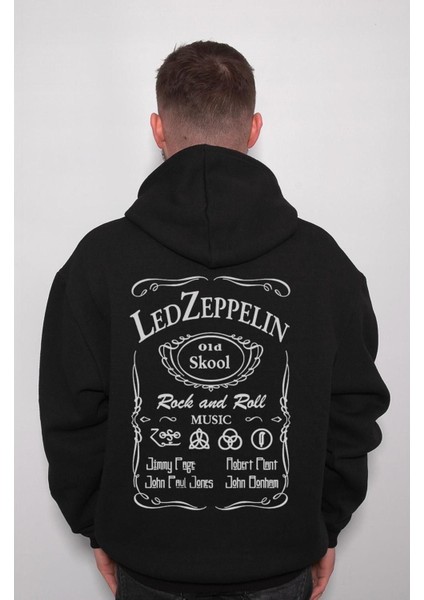 LED Zeppelin Rock And Roll Music Sweatshirt Kapüşonlu Hoodie fiyatları