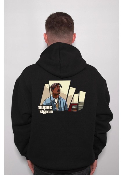 2pac Tupac Shakur Rap Rapstar Music Sweatshirt Kapüşonlu Hoodie fiyatları