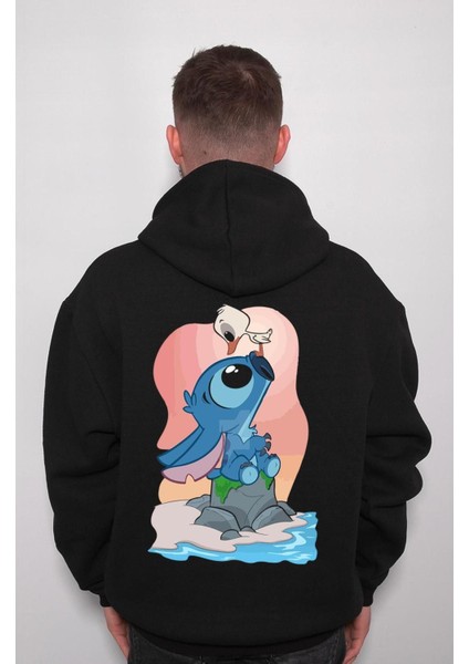 Stick Stiç Bird Sea Sweatshirt Kapüşonlu Hoodie indirimleri