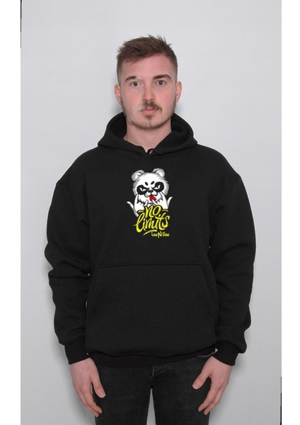 Bear Bad Bear Rock And Roll No Limit's Low N Slow Sweatshirt Kapüşonlu Hoodie