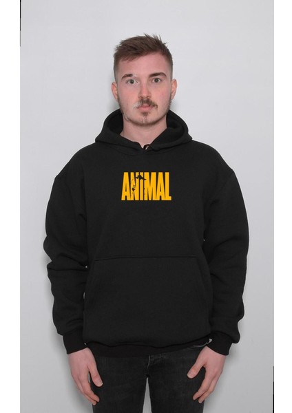 Animal Fitness Gym Tank Sporcu Sweatshirt Kapüşonlu Hoodie