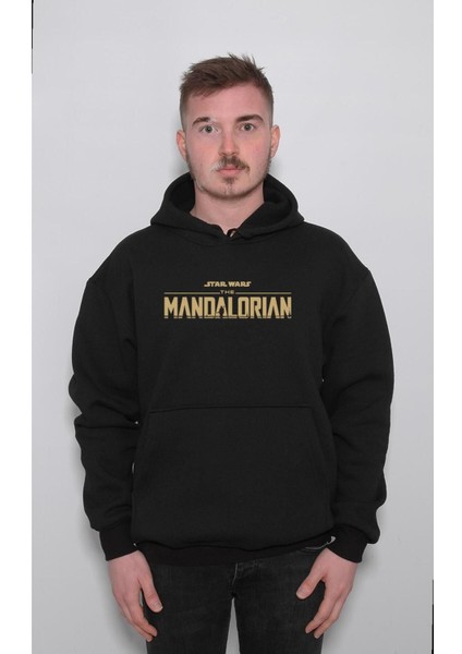 Star Wars Mandalorian Yıldız Savaşları Sweatshirt Kapüşonlu Hoodie