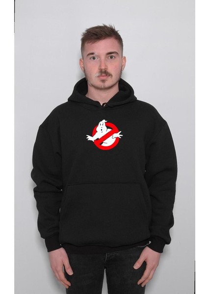Ghost Buster Hayalet Girilmez Sweatshirt Kapüşonlu Hoodie