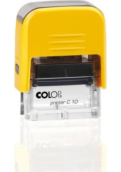 Prınter C10 Sarı Kasa Siyah Keçe - 10X27MM