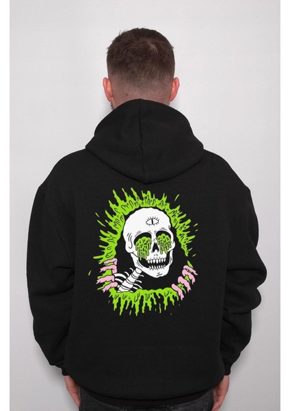 Skull Kuru Kafa Metal Metallica Music Müzik Band Sweatshirt Kapüşonlu Hoodie fiyatları