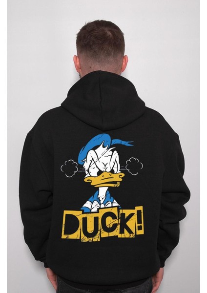 Duffy Duck Sinirli Ördek Çizgi Dizi Sweatshirt Kapüşonlu Hoodie fiyatları