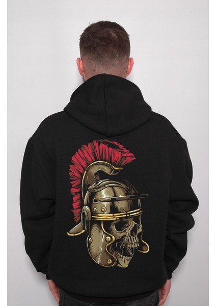 Spartan Moaon Aabe Spartalı Kask Mızrak Sweatshirt Kapüşonlu Hoodie fiyatları