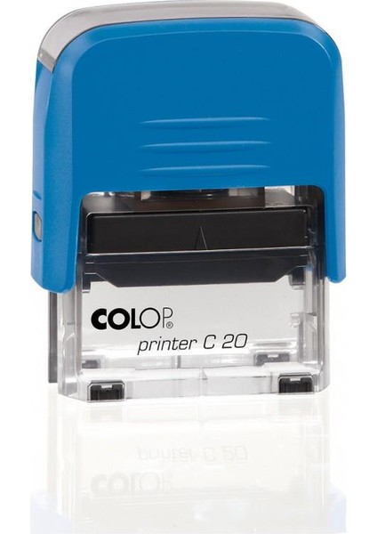 Prınter C20 Mavi Kasa Siyah Keçe - 14X38MM