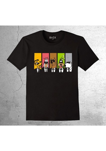 Scooby Doo Pluto Droopy Gufi Snoopy Tişört Çocuk T-Shirt