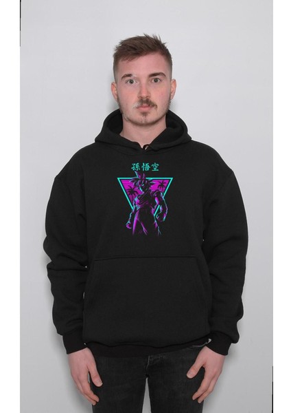 Dragon Ball Z Goku Japanese Sweatshirt Kapüşonlu Hoodie