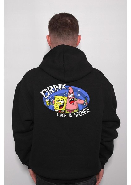 Sünger Bob Patrick Beer Friend Drink Sweatshirt Kapüşonlu Hoodie fiyatları