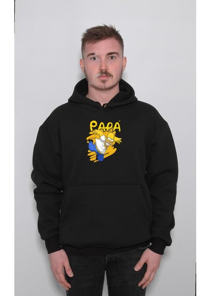 Simpson Homer Papa Baba Simpsonlar Sweatshirt Kapüşonlu Hoodie