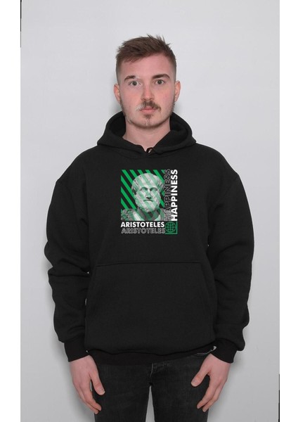 Aristoteles Felsefe Filozof Sweatshirt Kapüşonlu Hoodie
