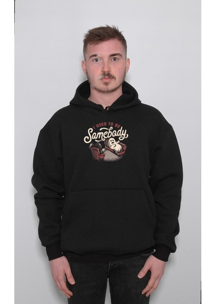 Pisikolog Azrail Hayalet Terapi I Used To Be Somebody Sweatshirt Kapüşonlu Hoodie fırsatları