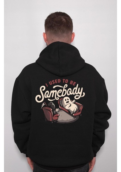 Pisikolog Azrail Hayalet Terapi I Used To Be Somebody Sweatshirt Kapüşonlu Hoodie indirimleri