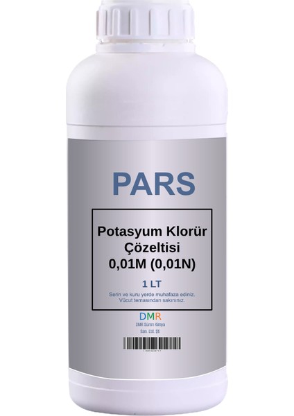 Potasyum Klorür Çözeltisi 0,01M(0,01N) 1000 ml