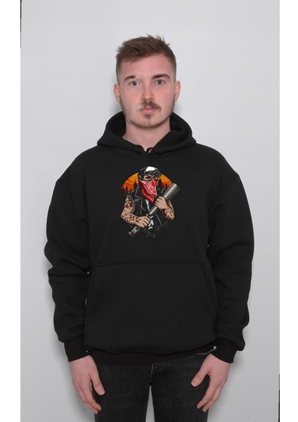 Gangsta Eşkiya Ghetto Street Boy Sweatshirt Kapüşonlu Hoodie