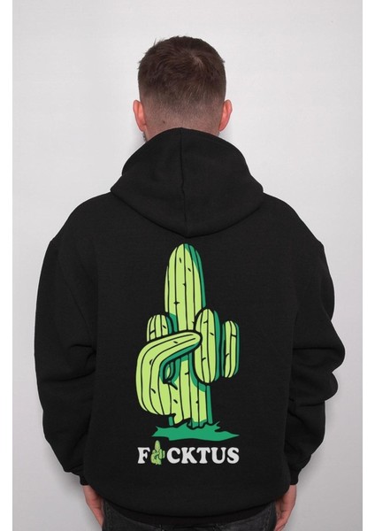 Fcktüs Kaktüs Argo Orta Parmak Sweatshirt Kapüşonlu Hoodie indirimleri