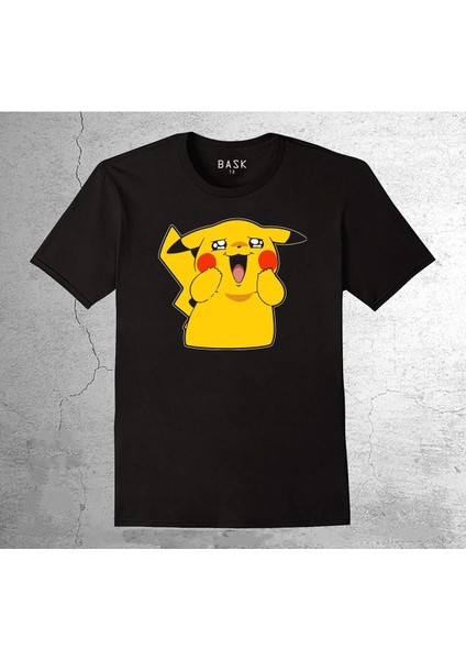 Pokemon Pikachu Pika Pika Electric Elektrik Tişört Çocuk T-Shirt