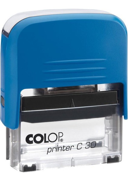 Prınter C30 Mavi Kasa Siyah Keçe - 18X47MM