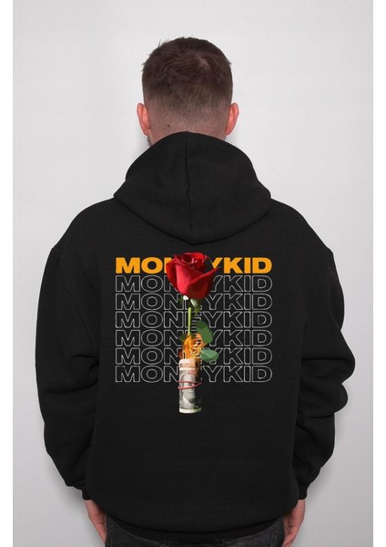 Moneykid Flower Rose Dollar Money Sweatshirt Kapüşonlu Hoodie fiyatları