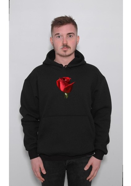 Moneykid Flower Rose Dollar Money Sweatshirt Kapüşonlu Hoodie fırsatları