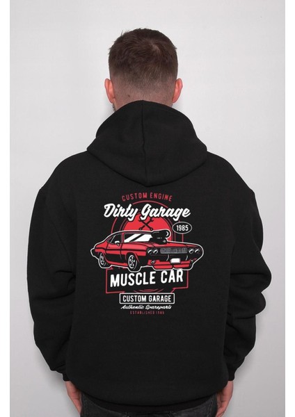 Mustang Muscle Car Drag Classic Araba Sweatshirt Kapüşonlu Hoodie fiyatları