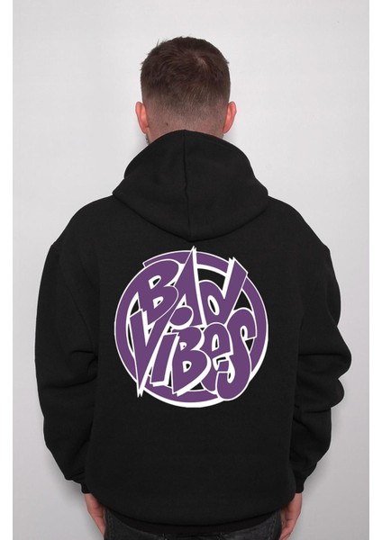 Bad Vibes Kötü His Sweatshirt Kapüşonlu Hoodie fiyatları