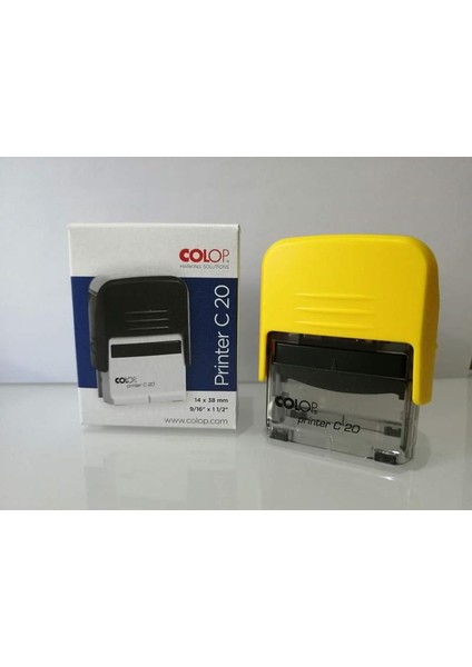 Prınter C20 Sarı Kasa Siyah Keçe - 14X38MM fiyatları
